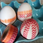 Washi Tape Eggs Holder
