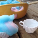 Cotton Candy Foam Cupcakes