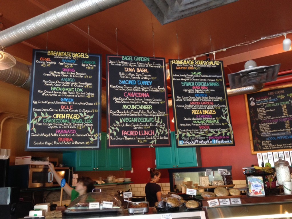 Rocky Mountain Bagel Co Canmore