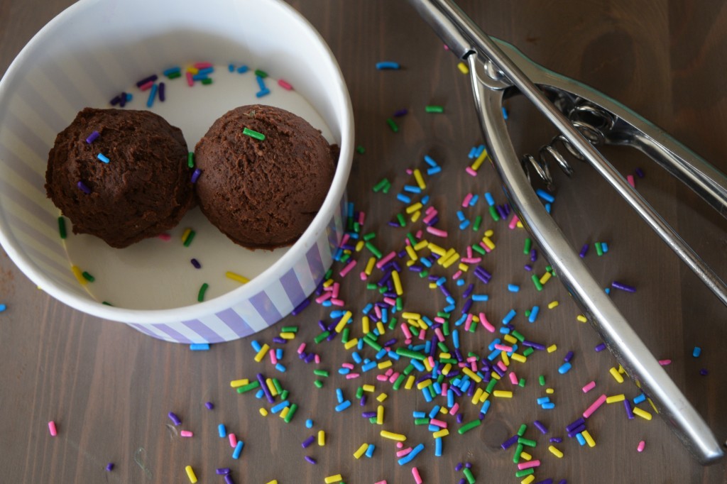 Soft Chocolate Ice Cream Play Dough