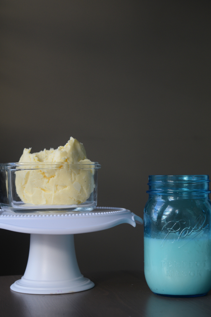 Homemade Butter and Buttermilk #frugaledmontonmama