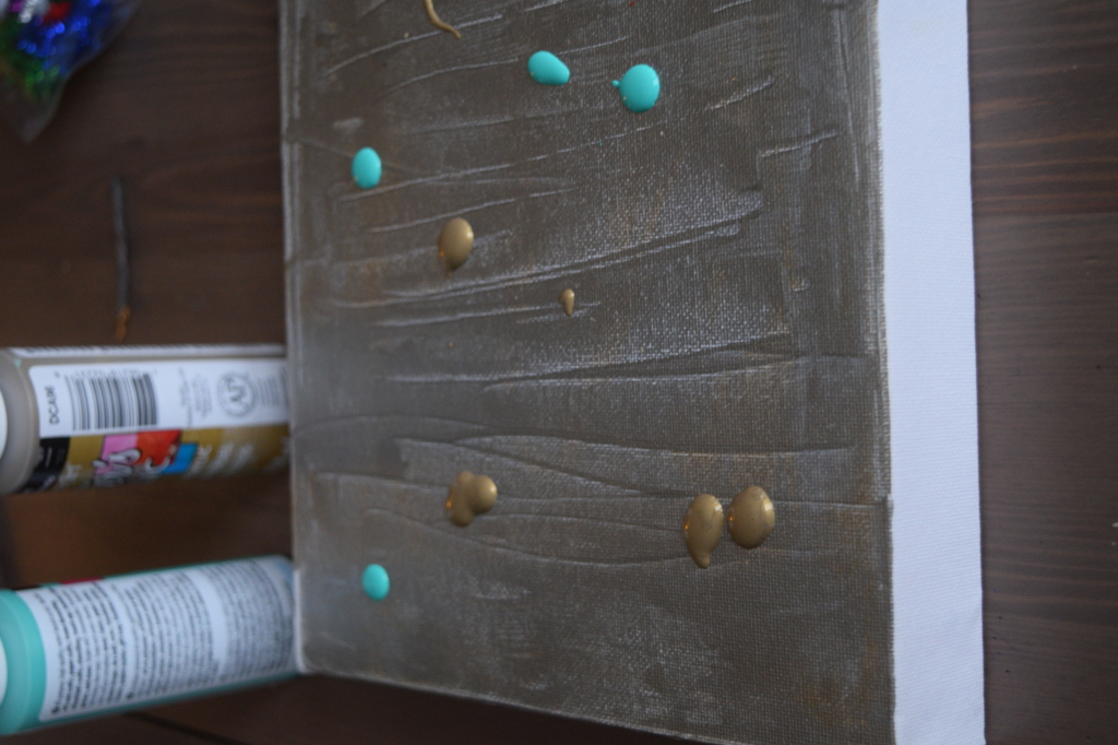Paint on Canvas for Twig Tree