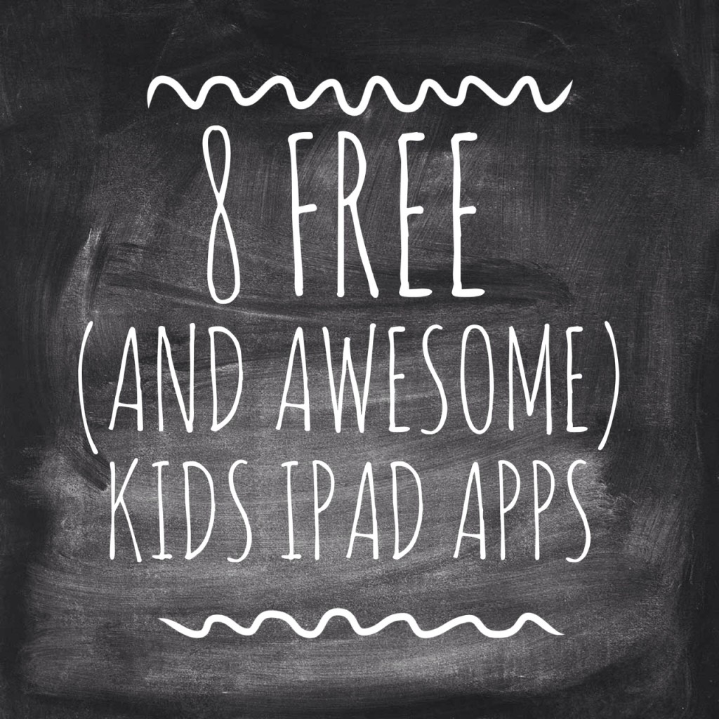 8 Awesome and Free Kids iPad Apps