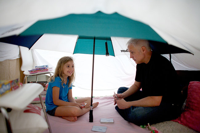 Umbrella Fort