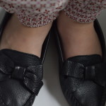 Zara Haul Leather Girls Moccasins