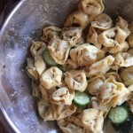 Easy Kid Friendly Warm Tortellini Salad