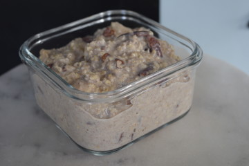 Apple Pecan Overnight Oats