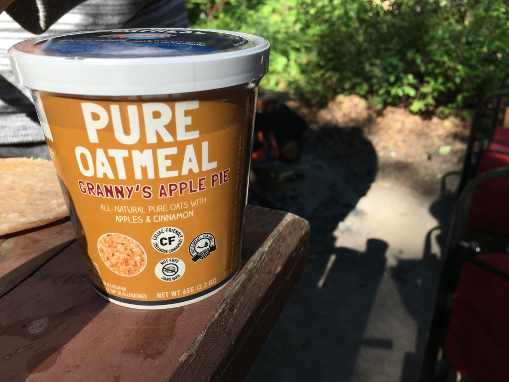 Easy convenient camping foods 