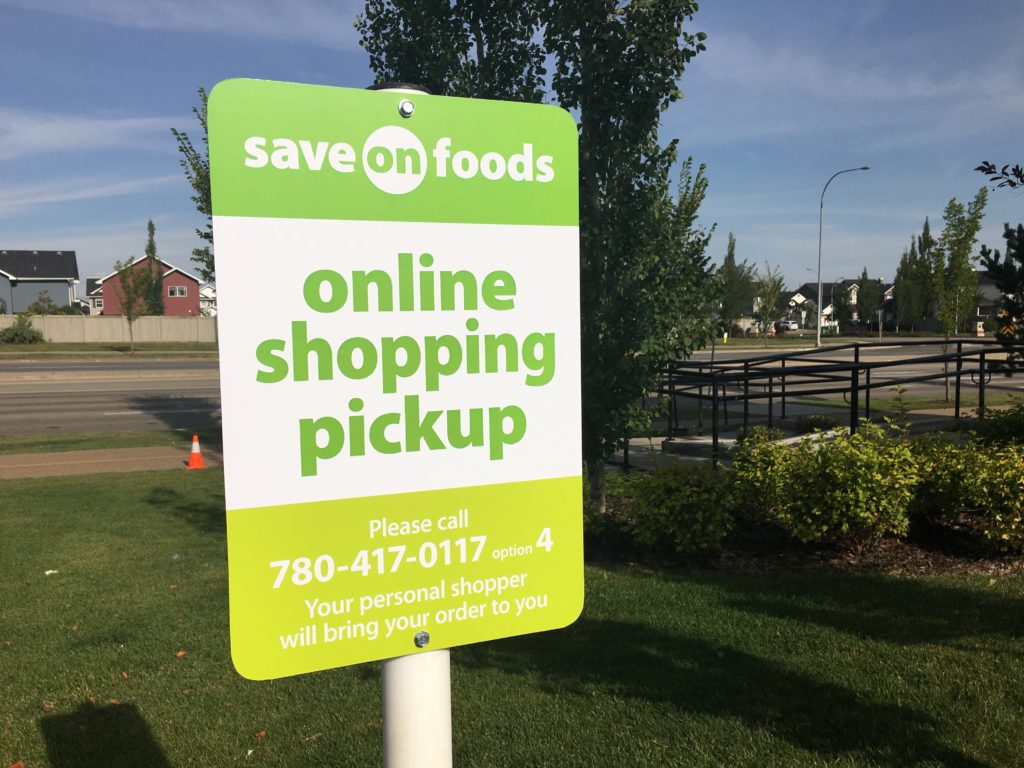 Save on Foods Grocery Pick up Shop Online Edmonton