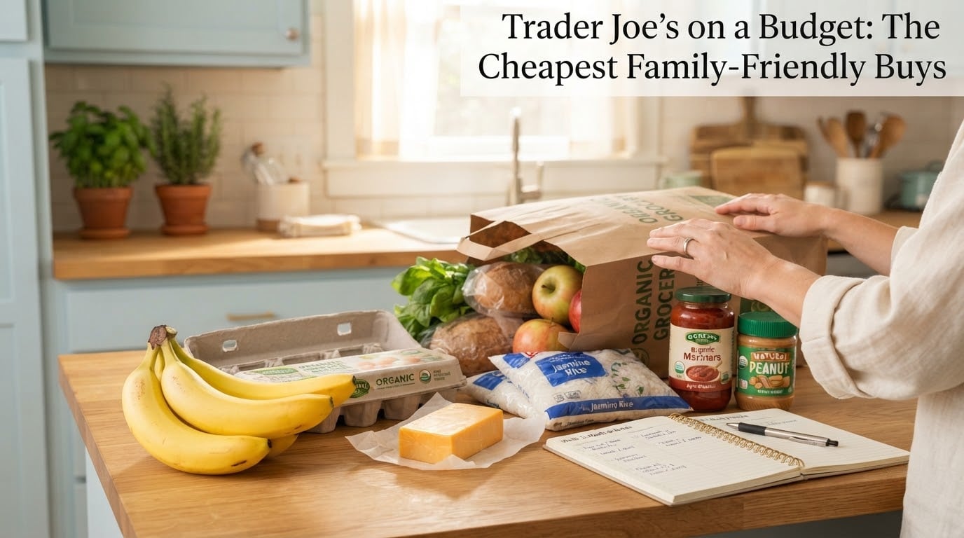 Trader Joe's on a Budget: The Cheapest Family-Friendly Buys