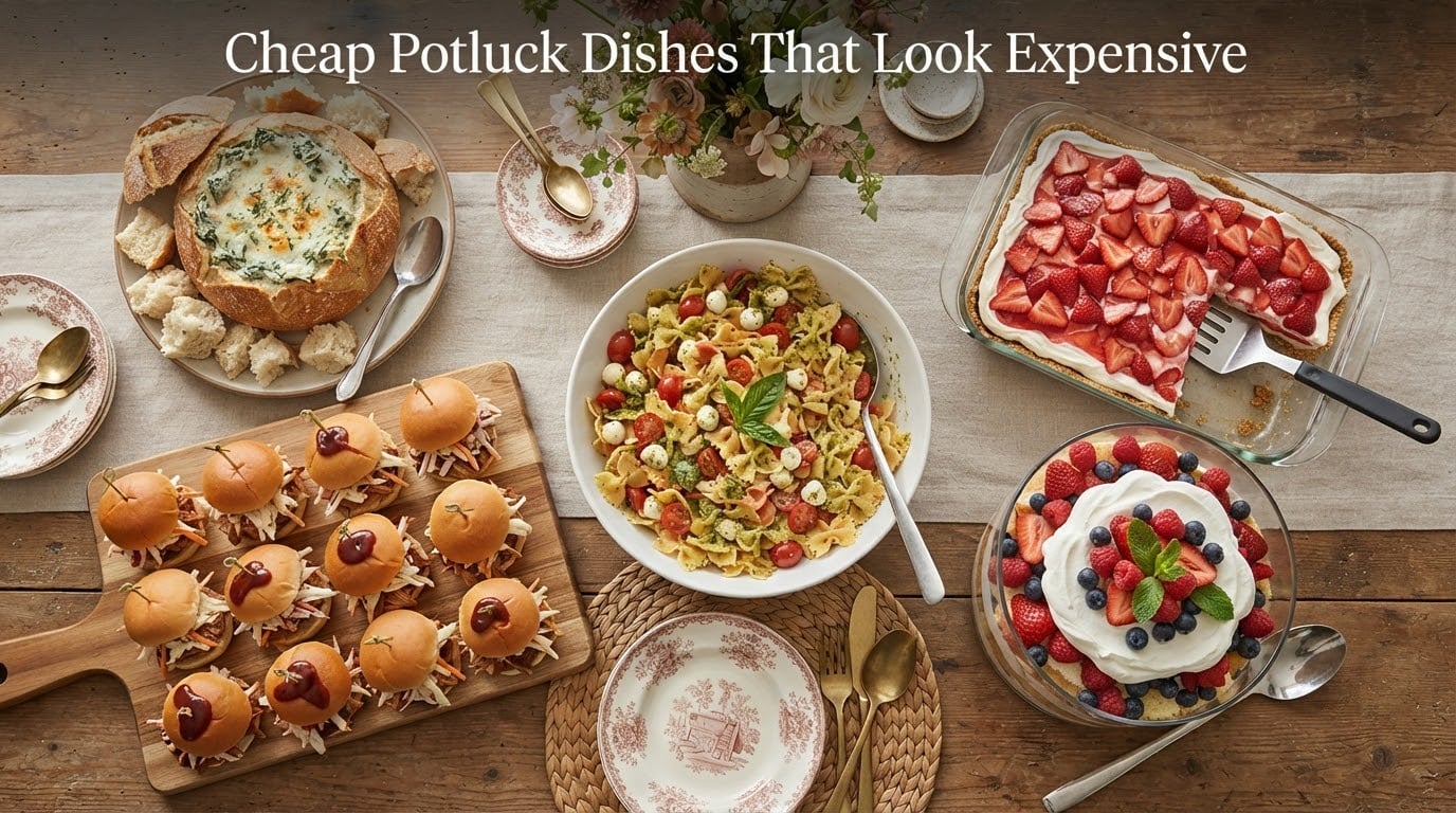 Cheap Potluck Dishes That Look Expensive