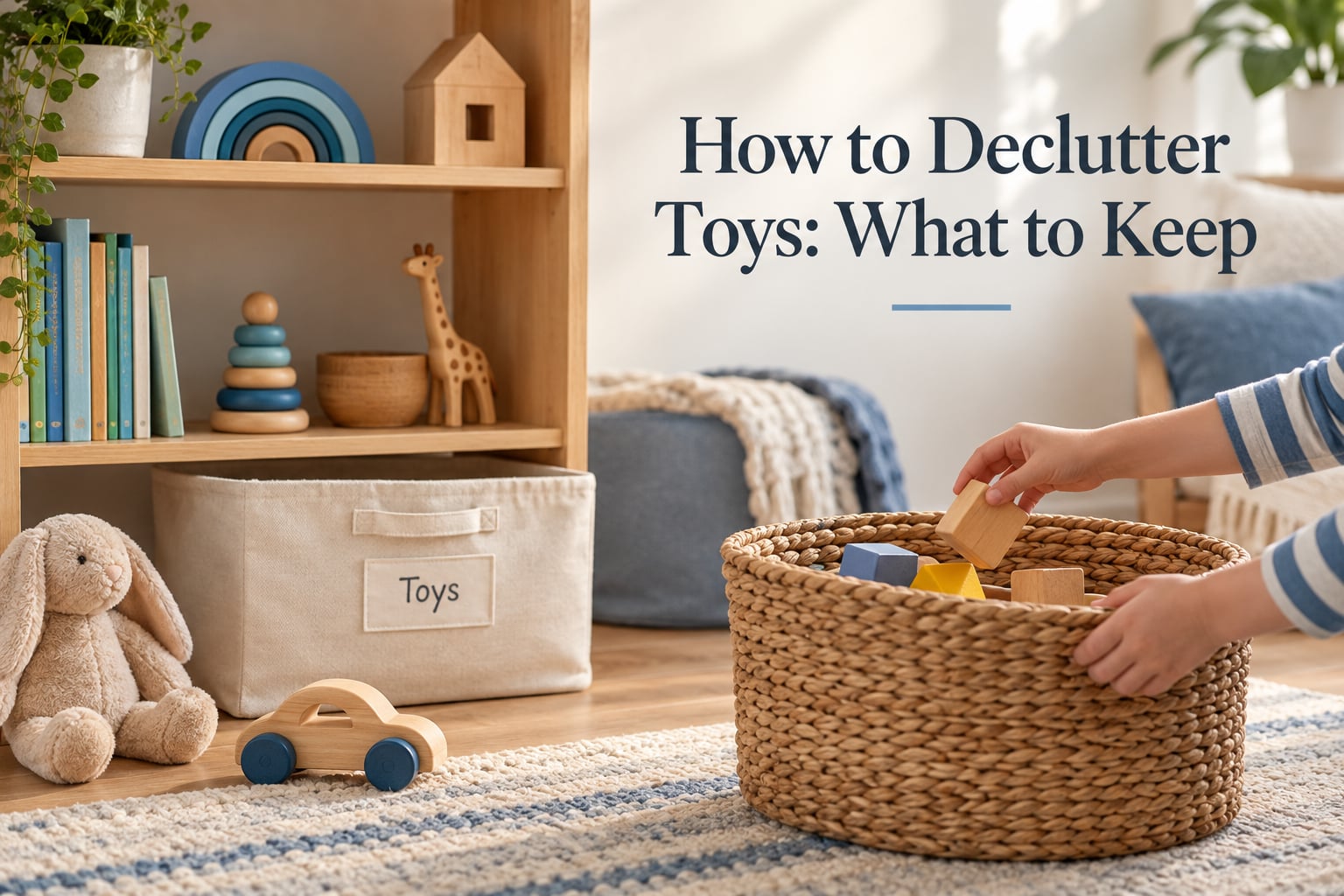 How to Declutter Toys: What to Keep