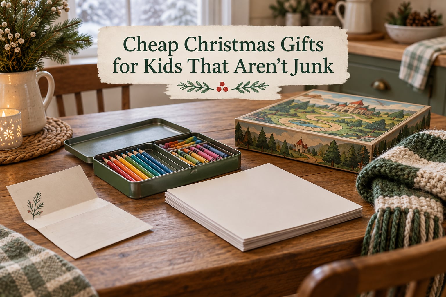 Cheap Christmas Gifts for Kids That Aren't Junk