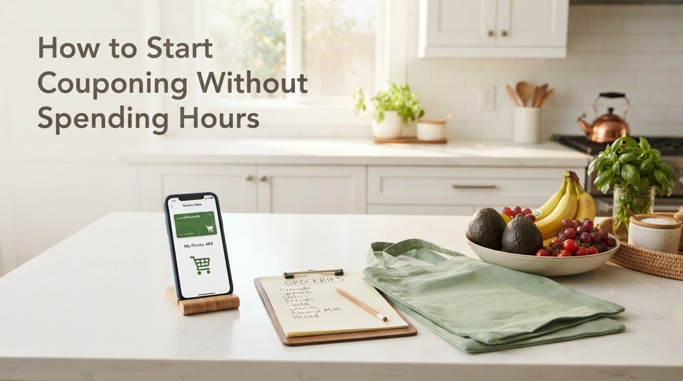 How to Start Couponing in 2026 Without Spending Hours