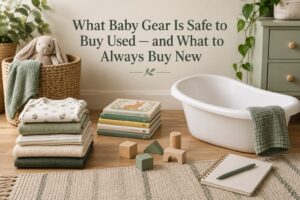 What Baby Gear Is Safe to Buy Used — and What to Always Buy New