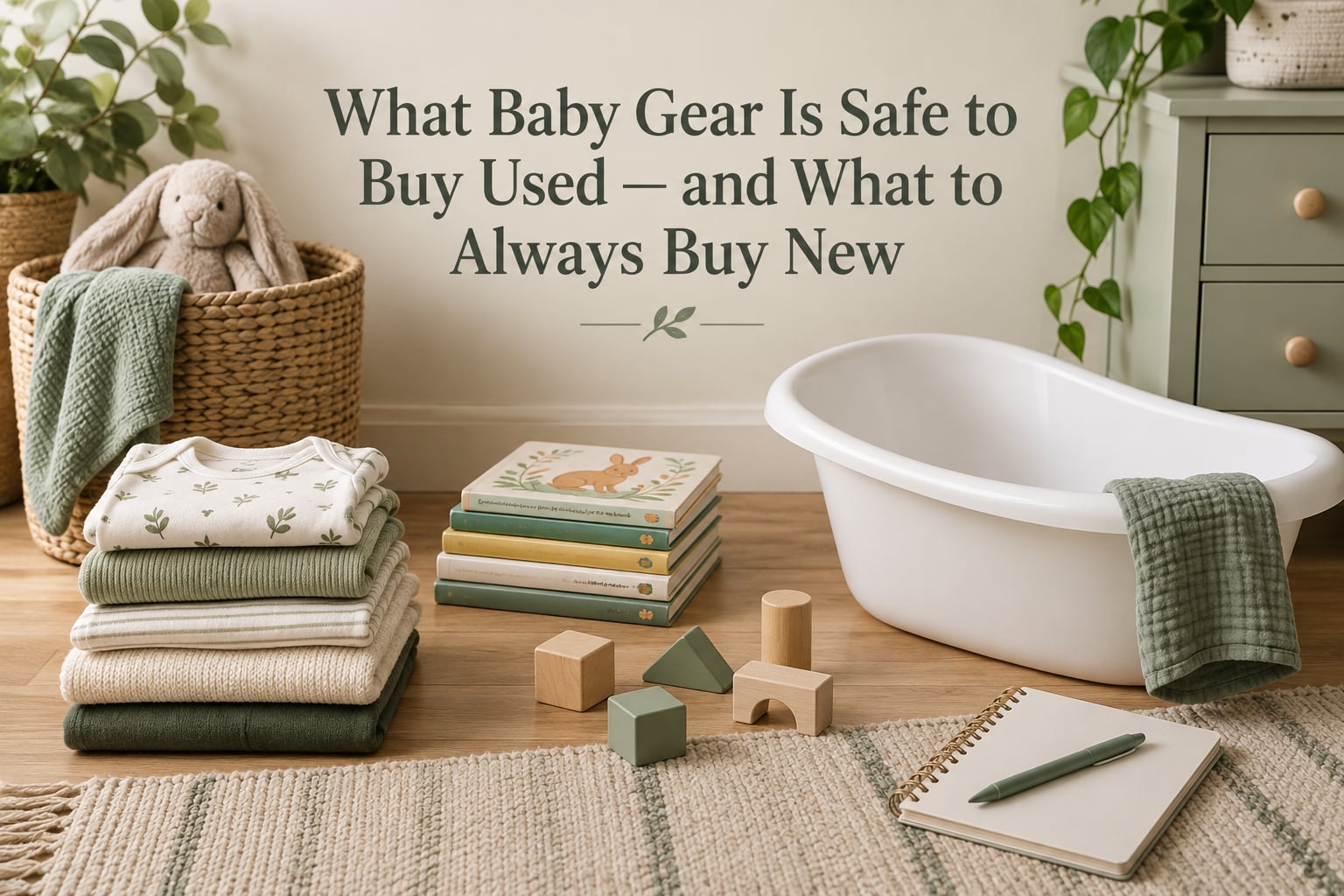What Baby Gear Is Safe to Buy Used — and What to Always Buy New