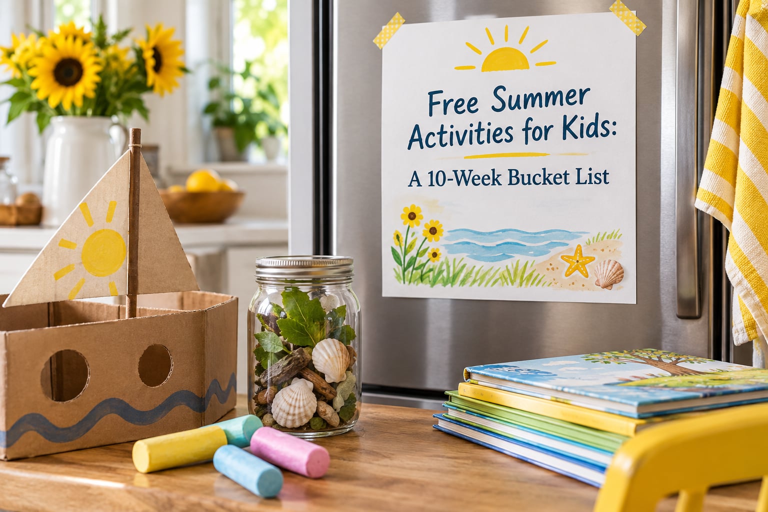 Free Summer Activities for Kids: A 10-Week Bucket List