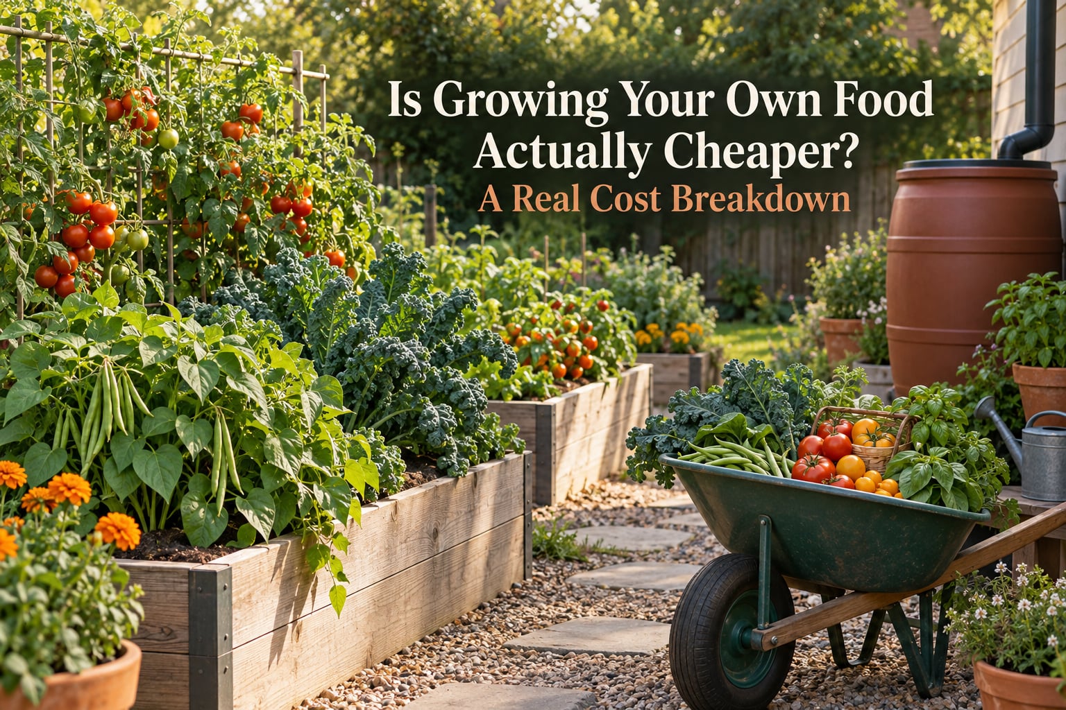 Is Growing Your Own Food Actually Cheaper? A Real Cost Breakdown