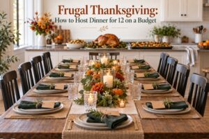 Frugal Thanksgiving: How to Host Dinner for 12 on a Budget