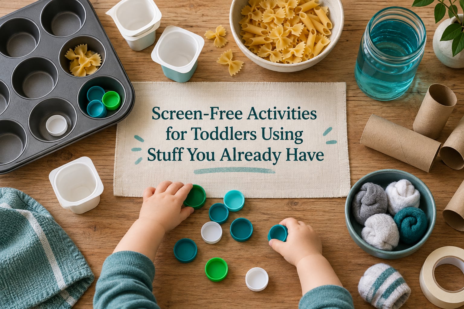Screen-Free Activities for Toddlers Using Stuff You Already Have