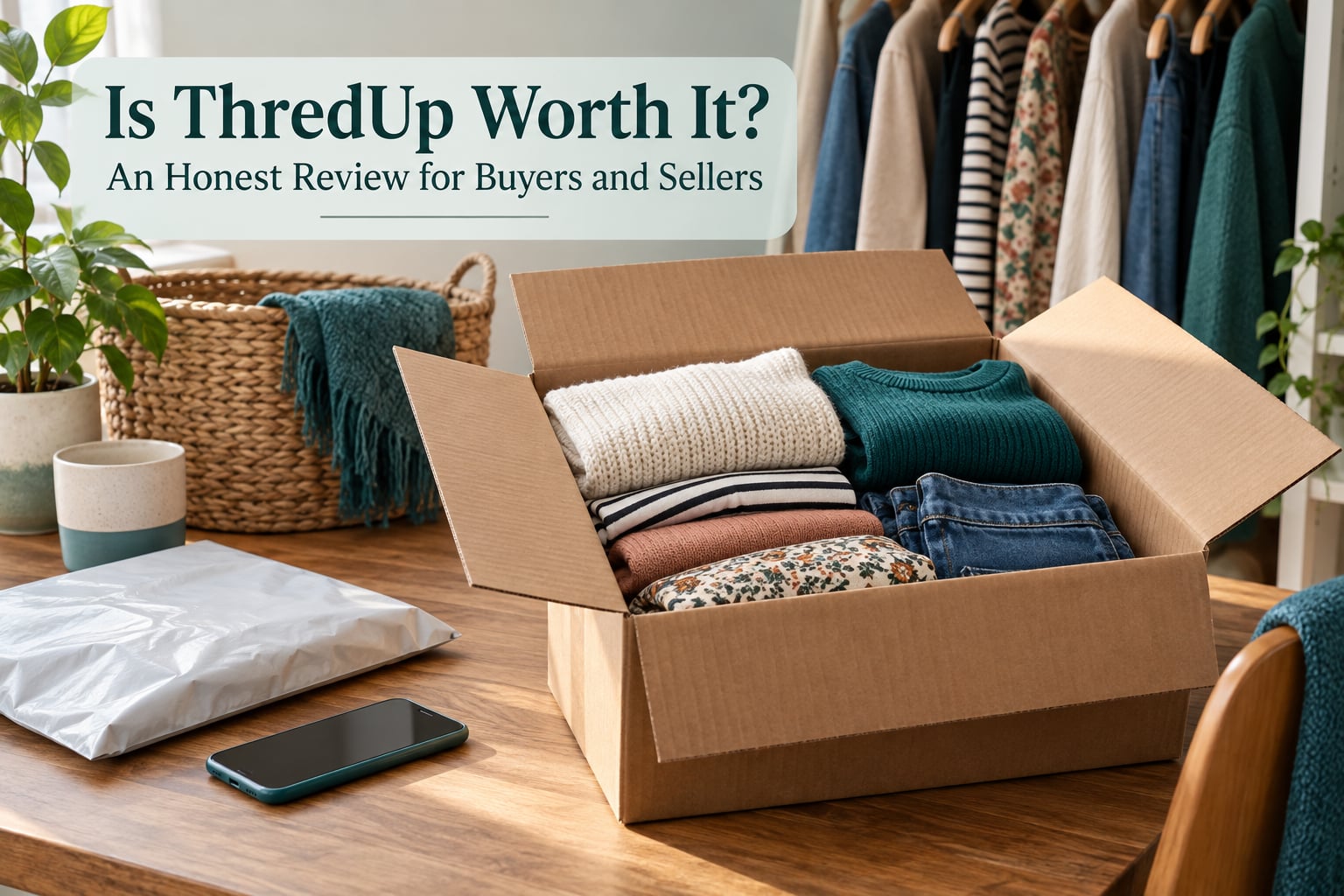 Is ThredUp Worth It? An Honest Review for Buyers and Sellers