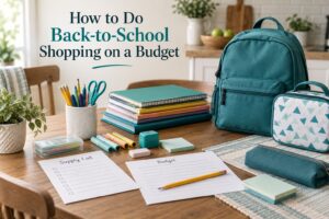 How to Do Back-to-School Shopping on a Budget