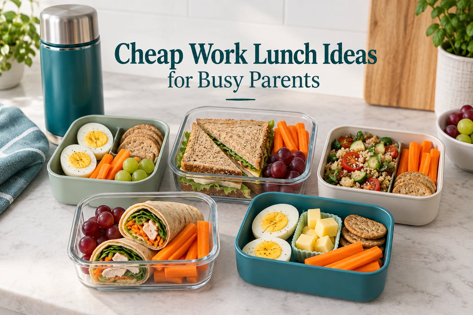 Cheap Work Lunch Ideas for Busy Parents