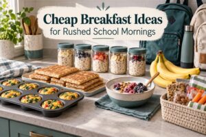 Cheap Breakfast Ideas for Rushed School Mornings