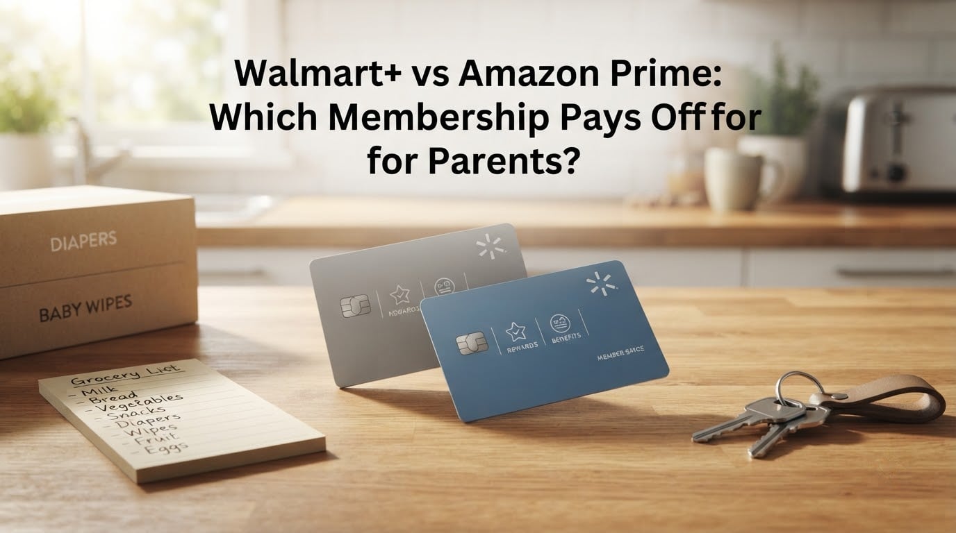 Walmart+ vs Amazon Prime: Which Membership Pays Off for Parents?