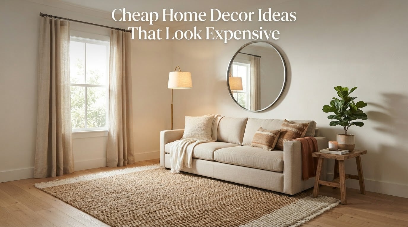 Cheap Home Decor Ideas That Look Expensive