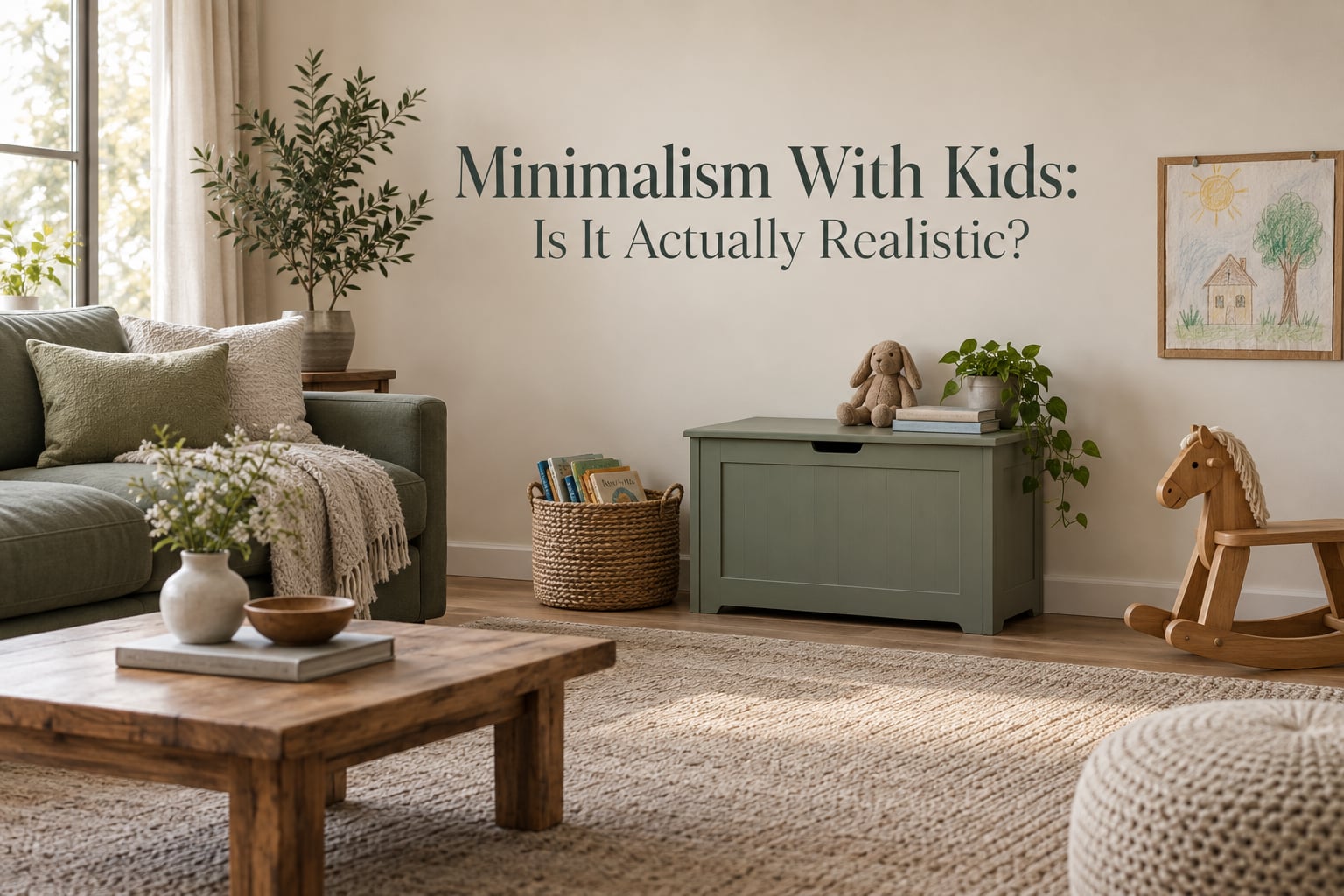 Minimalism With Kids: Is It Actually Realistic?