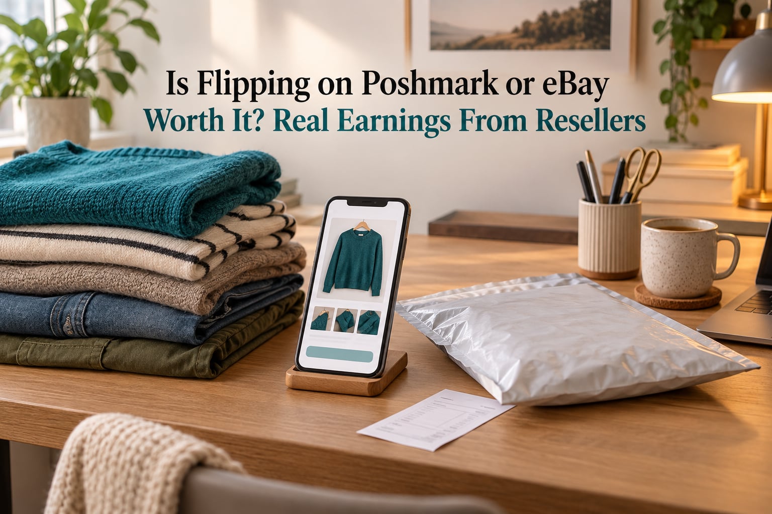 Is Flipping on Poshmark or eBay Worth It? Real Earnings From Resellers