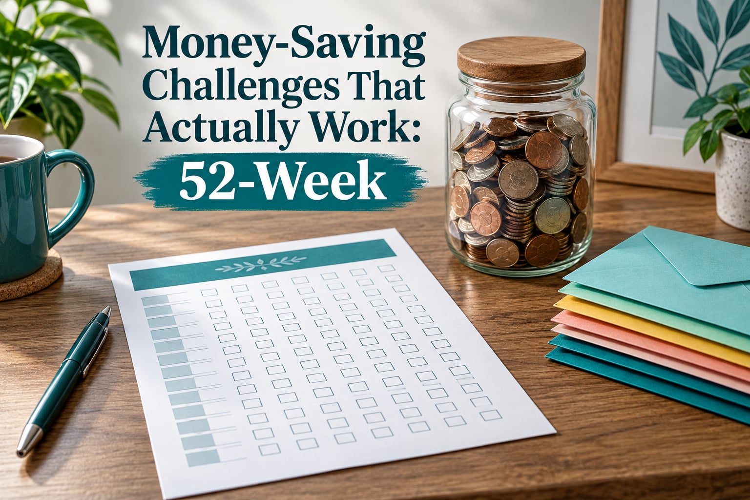 Money-Saving Challenges That Actually Work: 52-Week