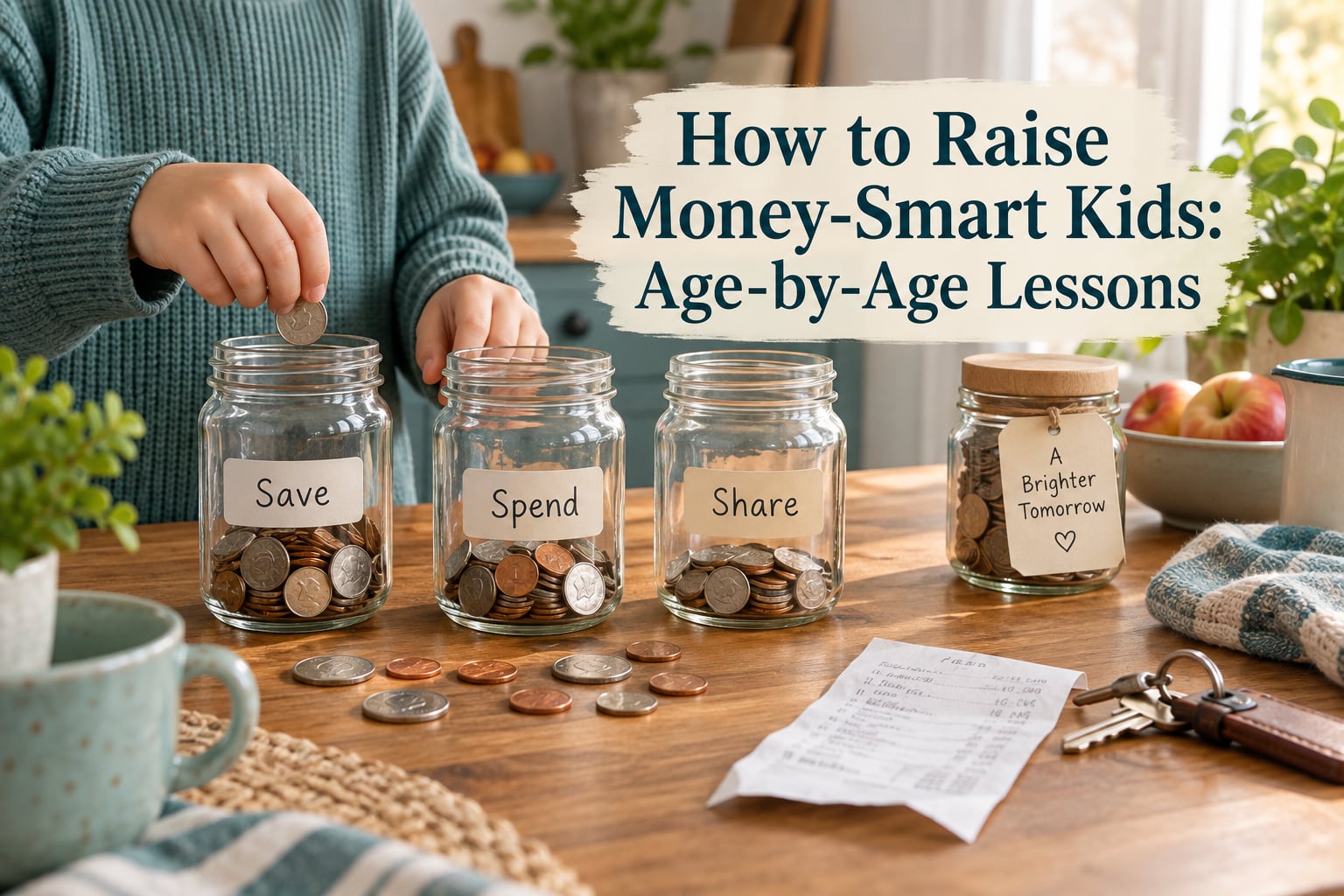 How to Raise Money-Smart Kids: Age-by-Age Lessons