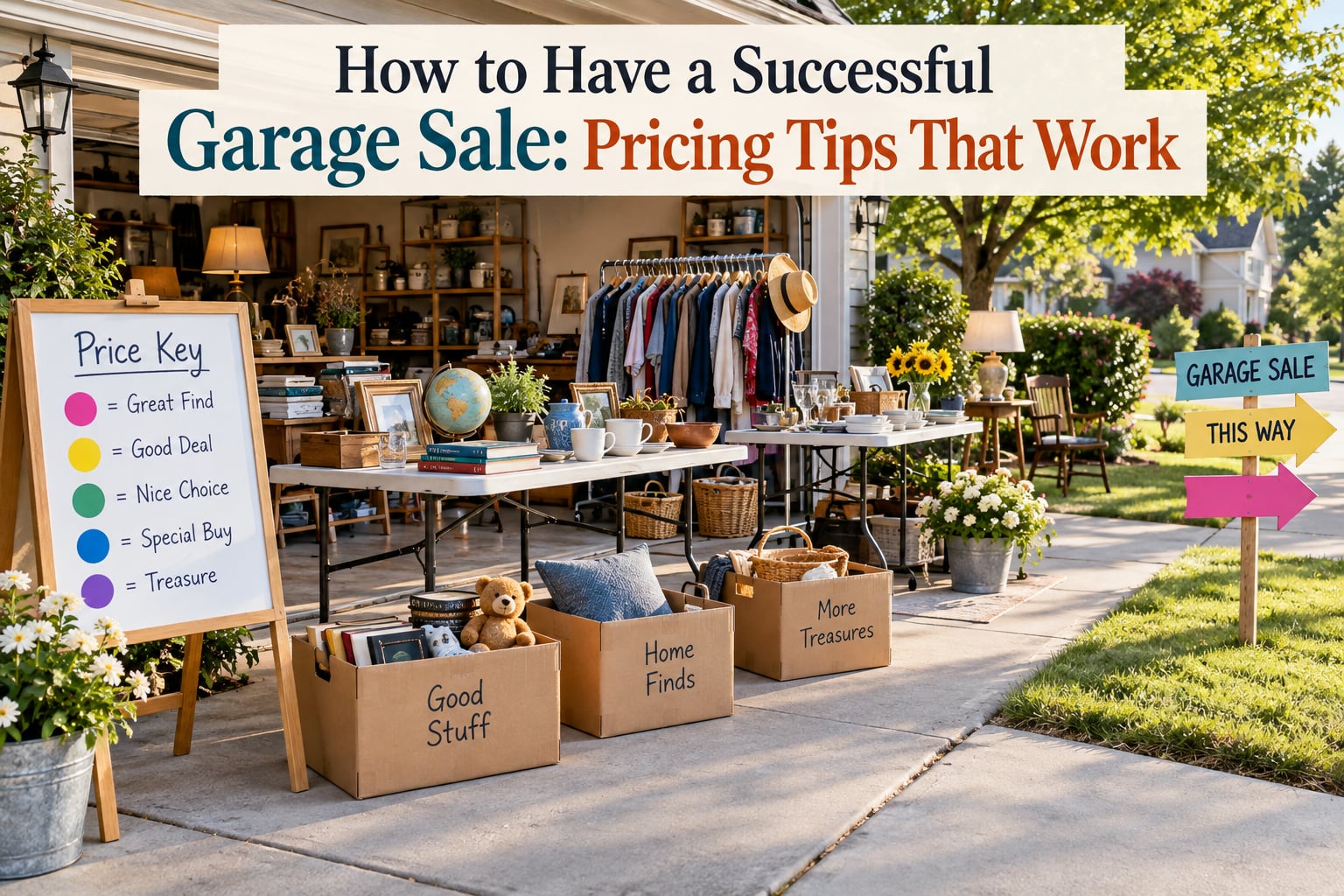 How to Have a Successful Garage Sale: Pricing Tips That Work
