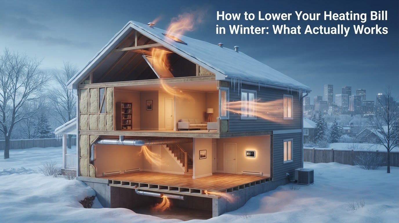 How to Lower Your Heating Bill in Winter: What Actually Works
