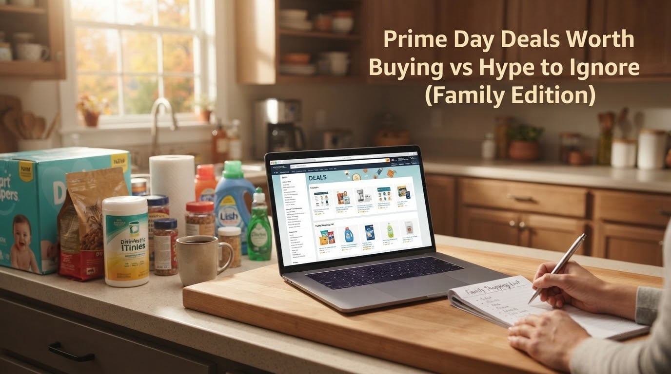 Prime Day Deals Worth Buying vs Hype to Ignore (Family Edition)