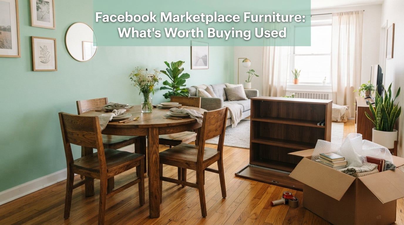 Facebook Marketplace Furniture: What's Worth Buying Used