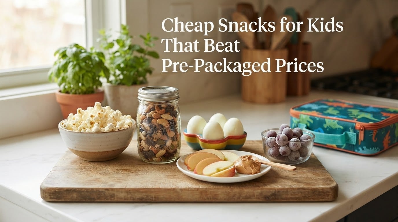 Cheap Snacks for Kids That Beat Pre-Packaged Prices