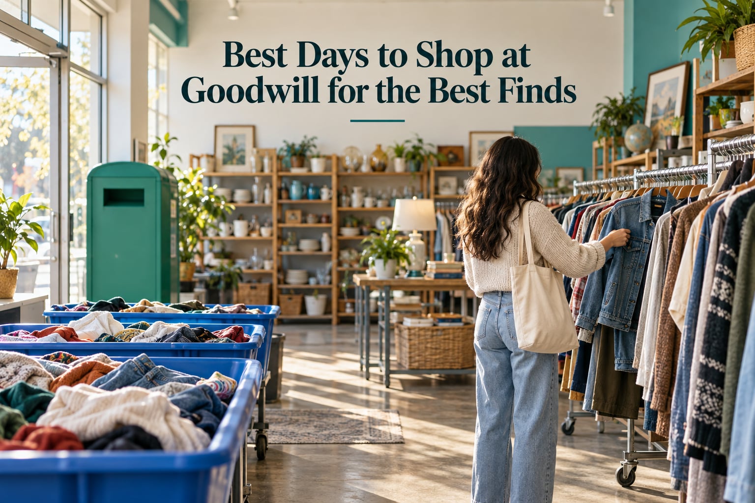 Best Days to Shop at Goodwill for the Best Finds