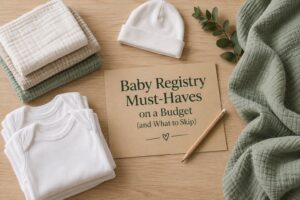 Baby Registry Must-Haves on a Budget (and What to Skip)