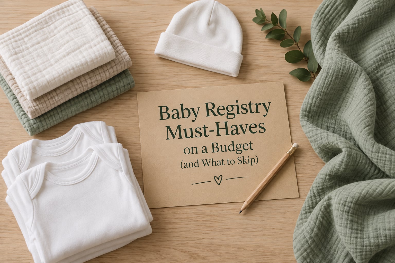 Baby Registry Must-Haves on a Budget (and What to Skip)