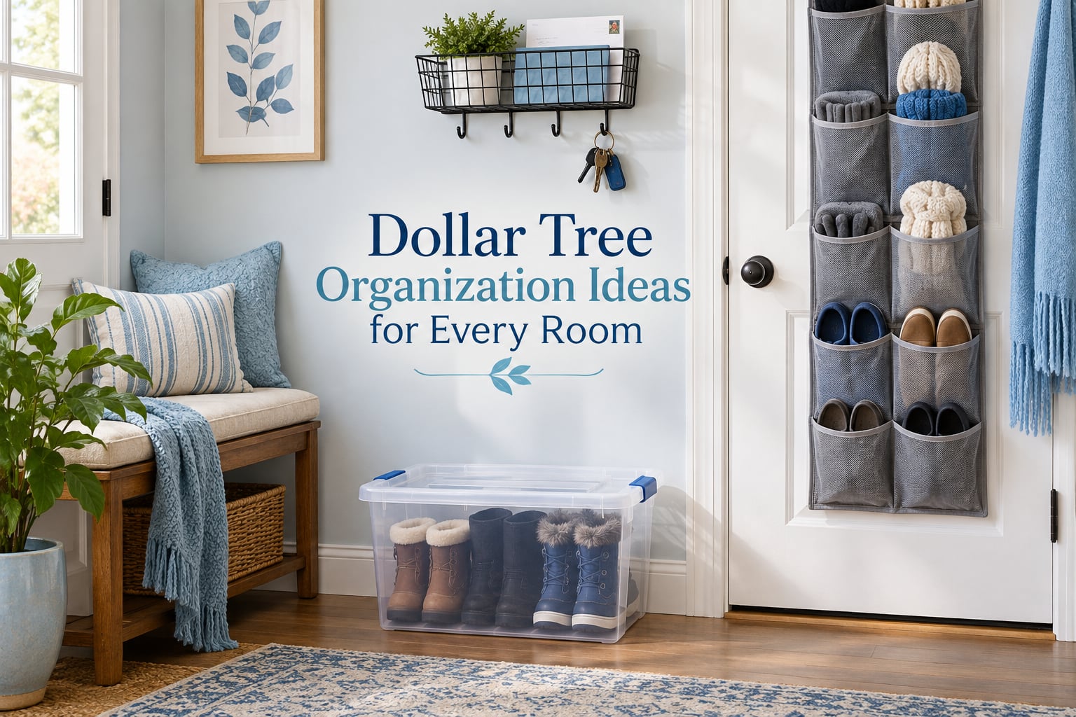 Dollar Tree Organization Ideas for Every Room