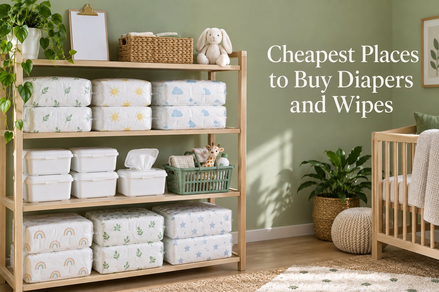 Cheapest Places to Buy Diapers and Wipes in 2026