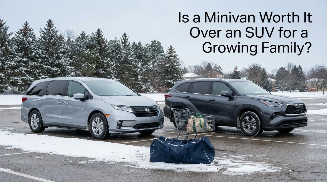 Is a Minivan Worth It Over an SUV for a Growing Family?
