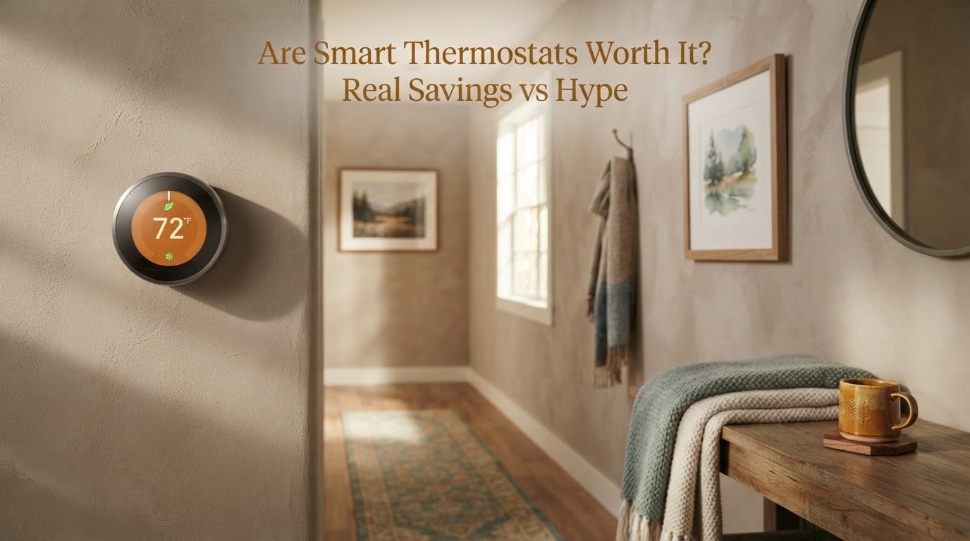 Are Smart Thermostats Worth It? Real Savings vs Hype
