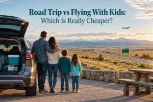 Road Trip vs Flying With Kids: Which Is Really Cheaper?