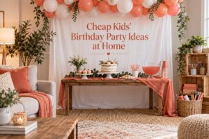 Cheap Kids' Birthday Party Ideas at Home