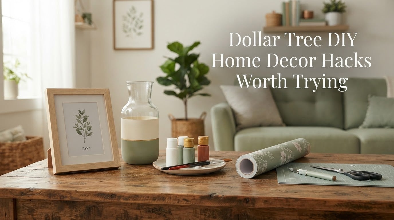 Dollar Tree DIY Home Decor Hacks Worth Trying