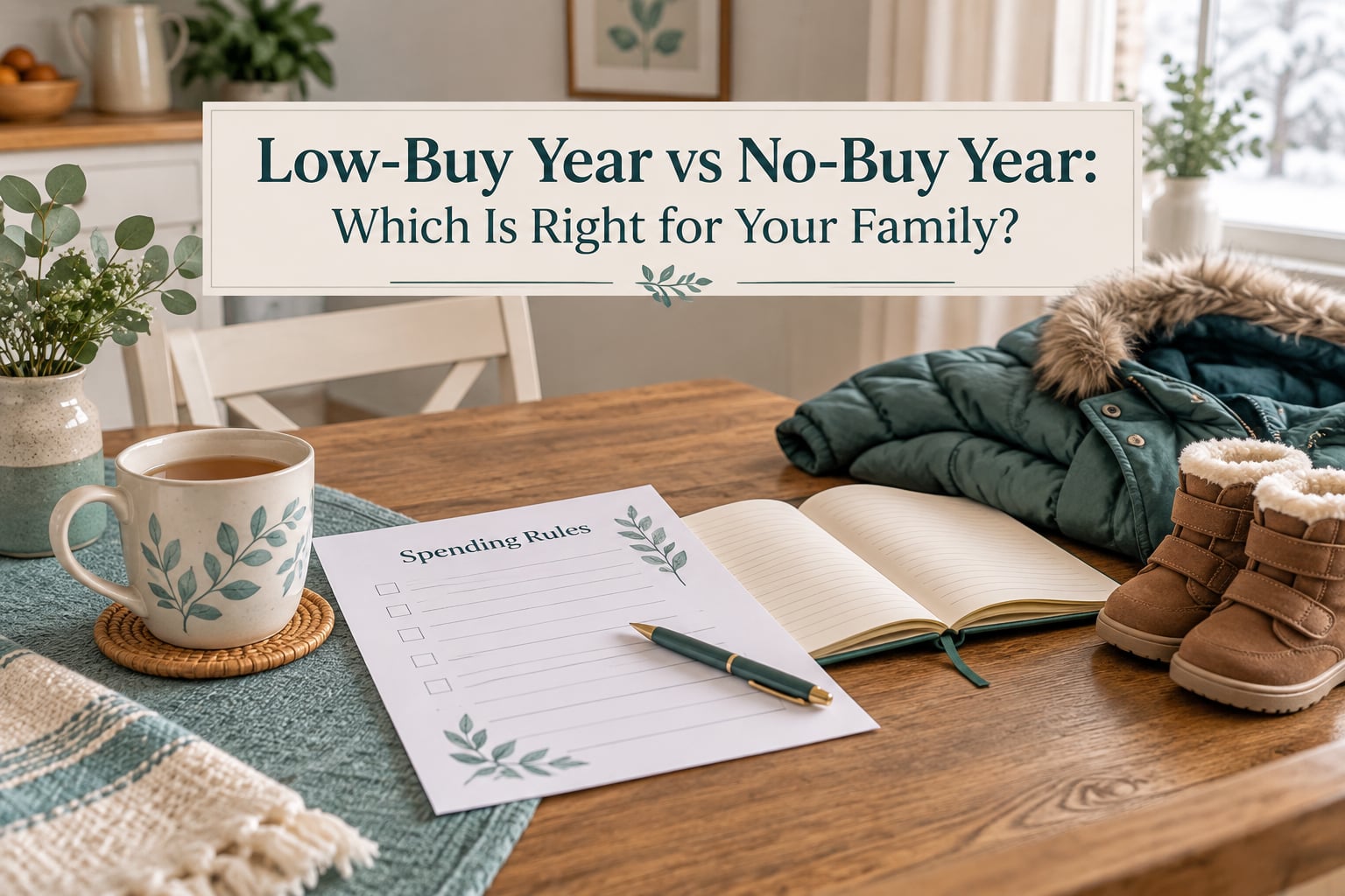 Low-Buy Year vs No-Buy Year: Which Is Right for Your Family?